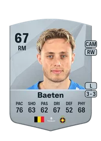 William Baeten Common 67 Overall Rating