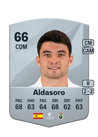 Aldasoro Common 66 Overall Rating