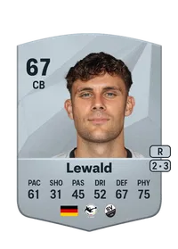 Jakob Lewald Common 67 Overall Rating