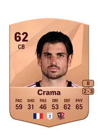 Tristan Crama Common 62 Overall Rating