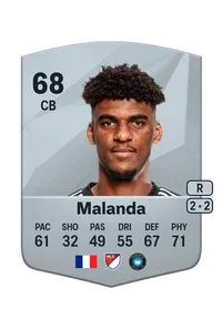 Adilson Malanda Common 68 Overall Rating