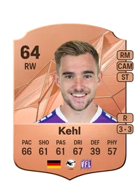 Lars Kehl Rare 64 Overall Rating