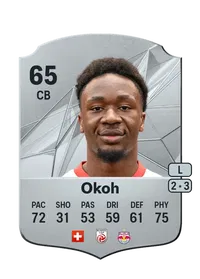 Bryan Okoh Rare 65 Overall Rating