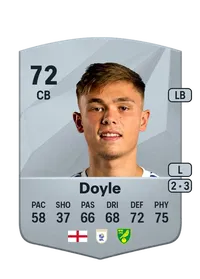 Callum Doyle Common 72 Overall Rating