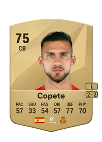 Copete Common 75 Overall Rating