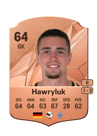 Lucien Hawryluk Rare 64 Overall Rating