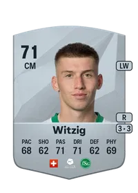 Christian Witzig Common 71 Overall Rating