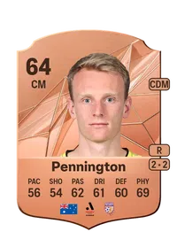 Nicholas Pennington Rare 64 Overall Rating