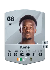 Mohamed Koné Common 66 Overall Rating