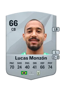 Lucas Monzón Common 66 Overall Rating