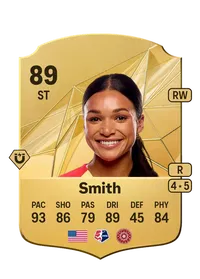 Sophia Smith Rare 89 Overall Rating