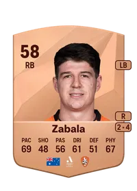 Louis Zabala Common 58 Overall Rating