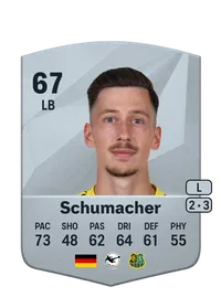 Till Schumacher Common 67 Overall Rating