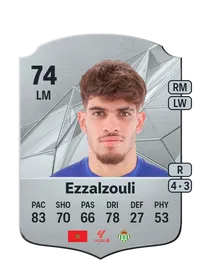 Abdessamad Ezzalzouli Rare 74 Overall Rating