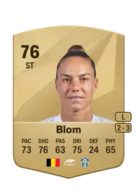 Jassina Blom Common 76 Overall Rating