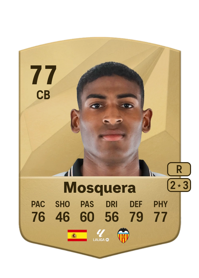 Mosquera Common 77 Overall Rating