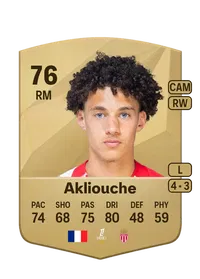 Maghnes Akliouche Common 76 Overall Rating