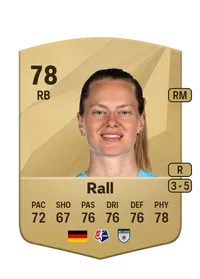 Maximiliane Rall Common 78 Overall Rating