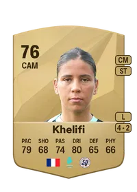 Léa Khelifi Common 76 Overall Rating