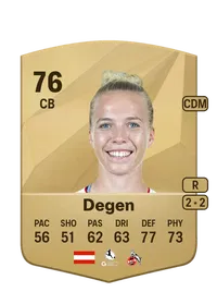 Celina Degen Common 76 Overall Rating