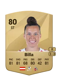 Nicole Billa Common 80 Overall Rating