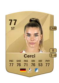 Selina Cerci Common 77 Overall Rating