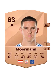 Martin Moormann Common 63 Overall Rating