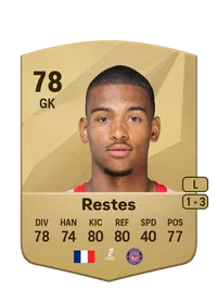 Guillaume Restes Common 78 Overall Rating