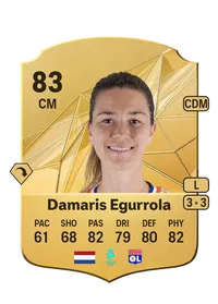 Damaris Egurrola Rare 83 Overall Rating