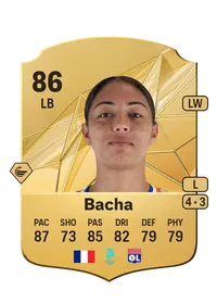 Selma Bacha Rare 86 Overall Rating