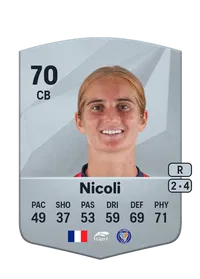 Morgane Nicoli Common 70 Overall Rating