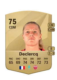 Léa Declercq Common 75 Overall Rating