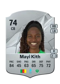 Easther Mayi Kith Rare 74 Overall Rating