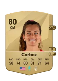 Rachel Corboz Common 80 Overall Rating