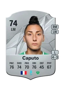 Cindy Caputo Rare 74 Overall Rating