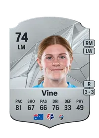 Cortnee Vine Rare 74 Overall Rating