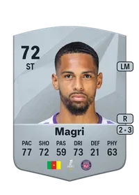 Frank Magri Common 72 Overall Rating