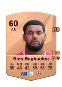 Jay Rich-Baghuelou Common 60 Overall Rating