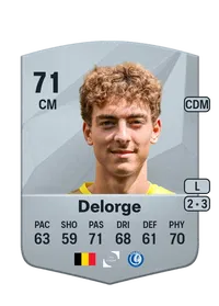 Mathias Delorge Common 71 Overall Rating