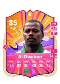 Saeed Al Owairan UT Heroes 85 Overall Rating