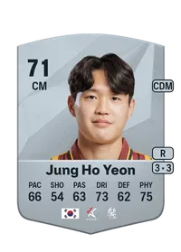 Jung Ho Yeon Common 71 Overall Rating