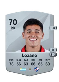 Leandro Lozano Common 70 Overall Rating