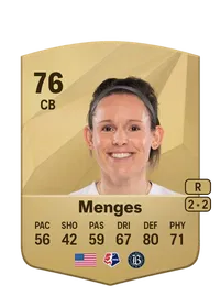 Emily Menges Common 76 Overall Rating