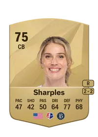 Kayla Sharples Common 75 Overall Rating