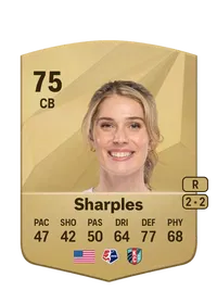 Kayla Sharples Common 75 Overall Rating