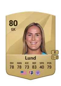 Katie Lund Common 80 Overall Rating