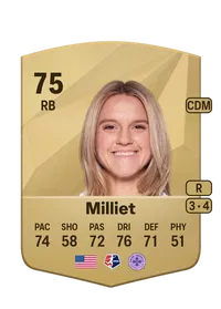 Lauren Milliet Common 75 Overall Rating