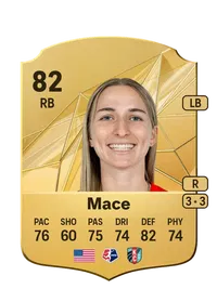 Hailie Mace Rare 82 Overall Rating