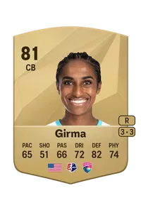 Naomi Girma Common 81 Overall Rating