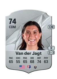 Olivia Van der Jagt Rare 74 Overall Rating